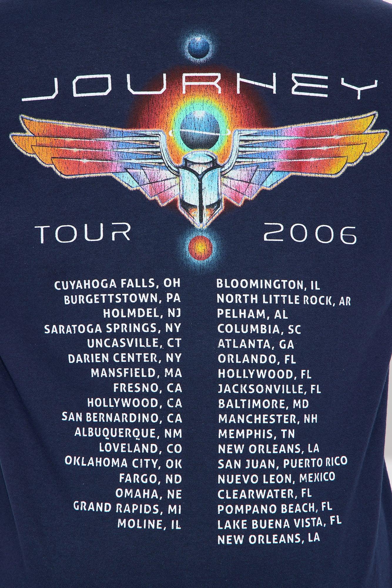 Journey World Tour Tee - Navy Female Product Image