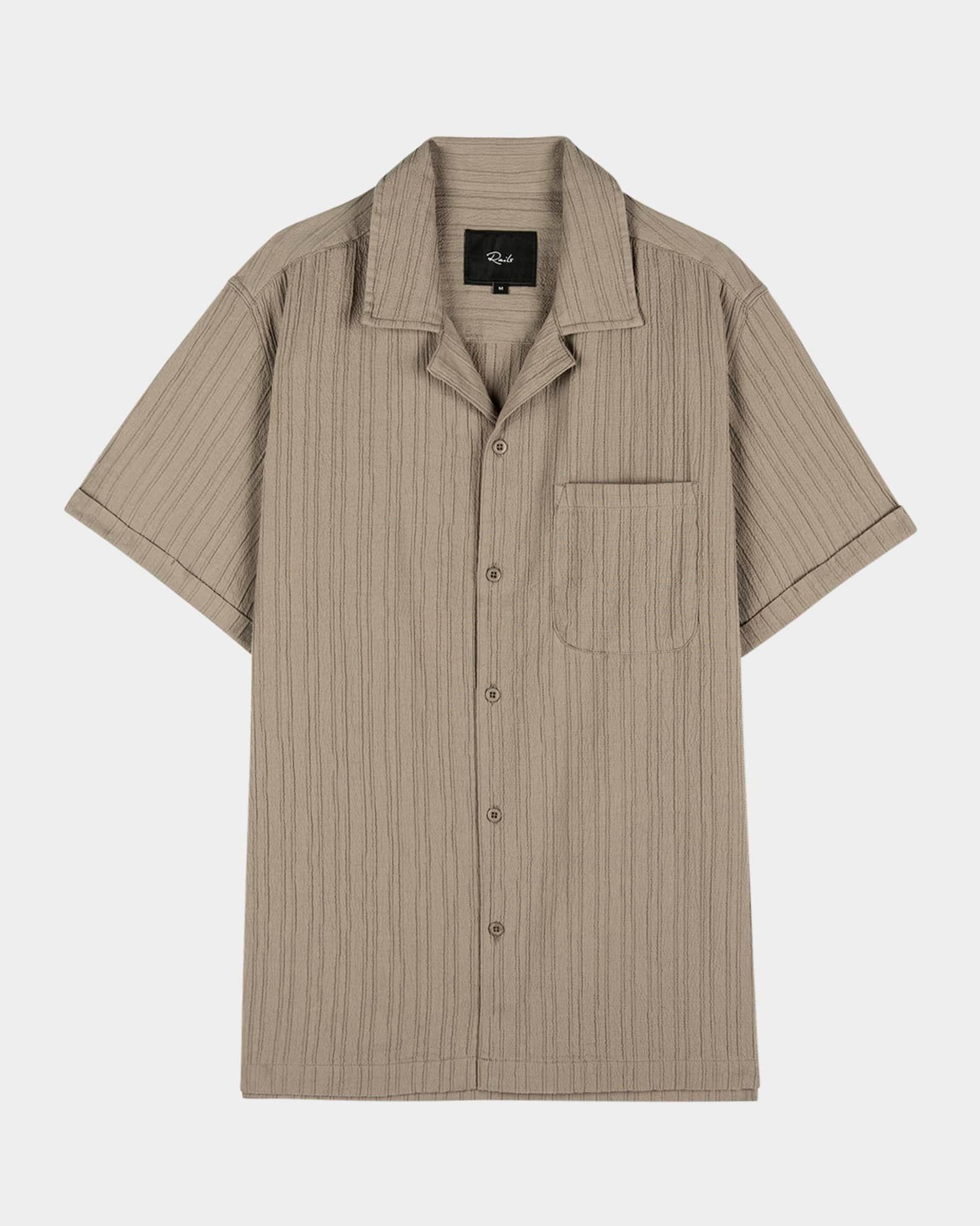 Men's Ohana Plisse Camp Shirt Product Image