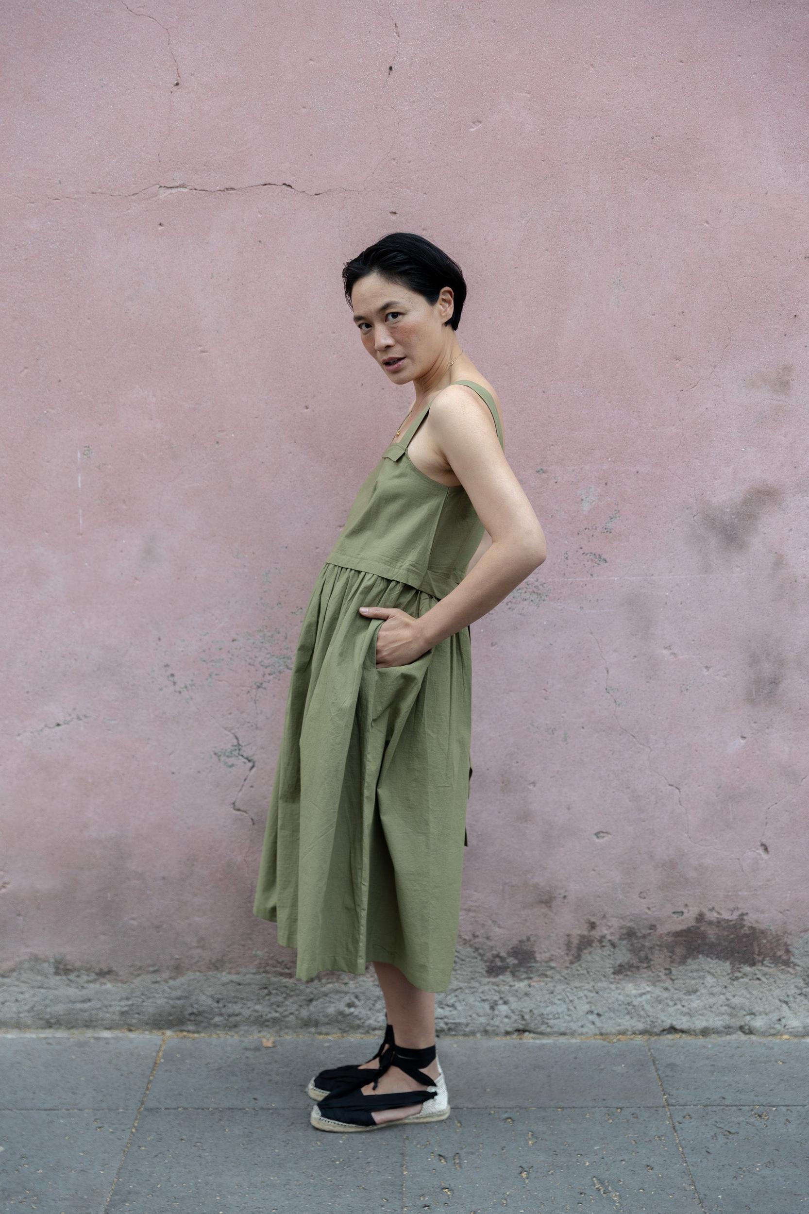 NY Olive Dress Product Image