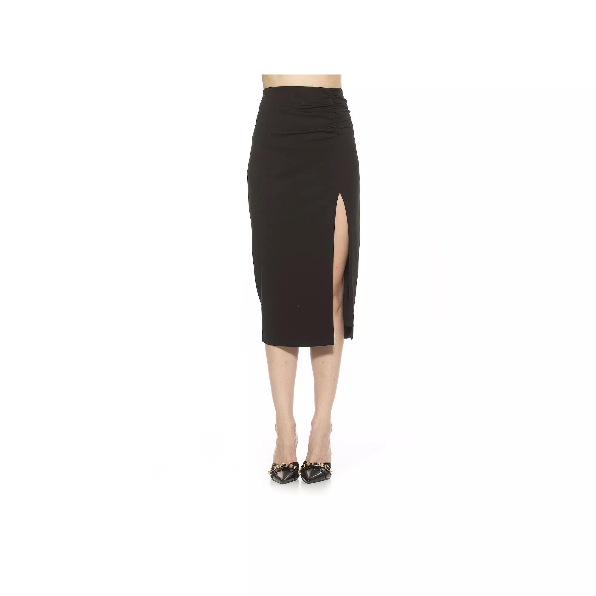 Women's ALEXIA ADMOR Zayla Ruched Pencil Skirt,  Product Image