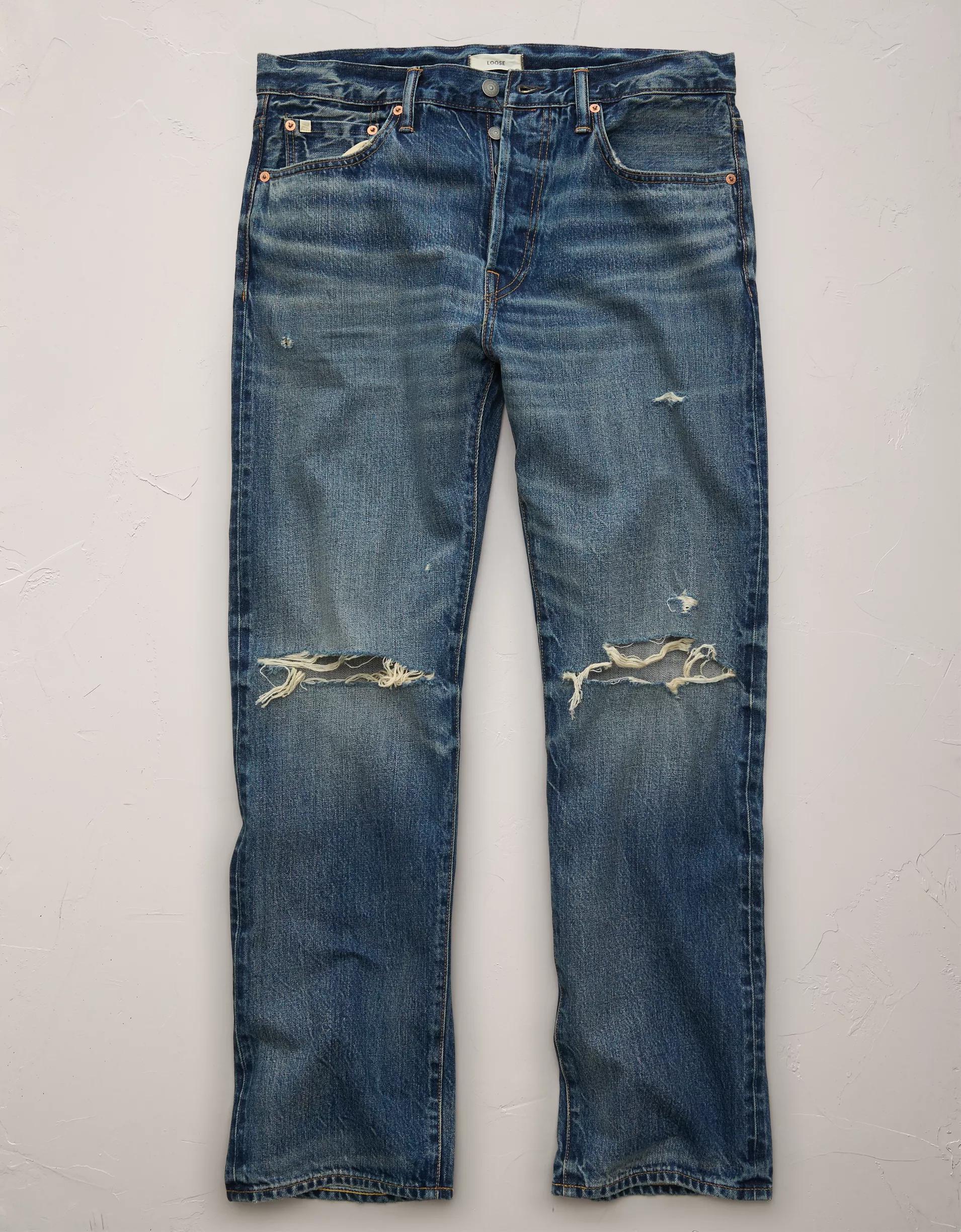 AE77 Premium Loose Jean Product Image