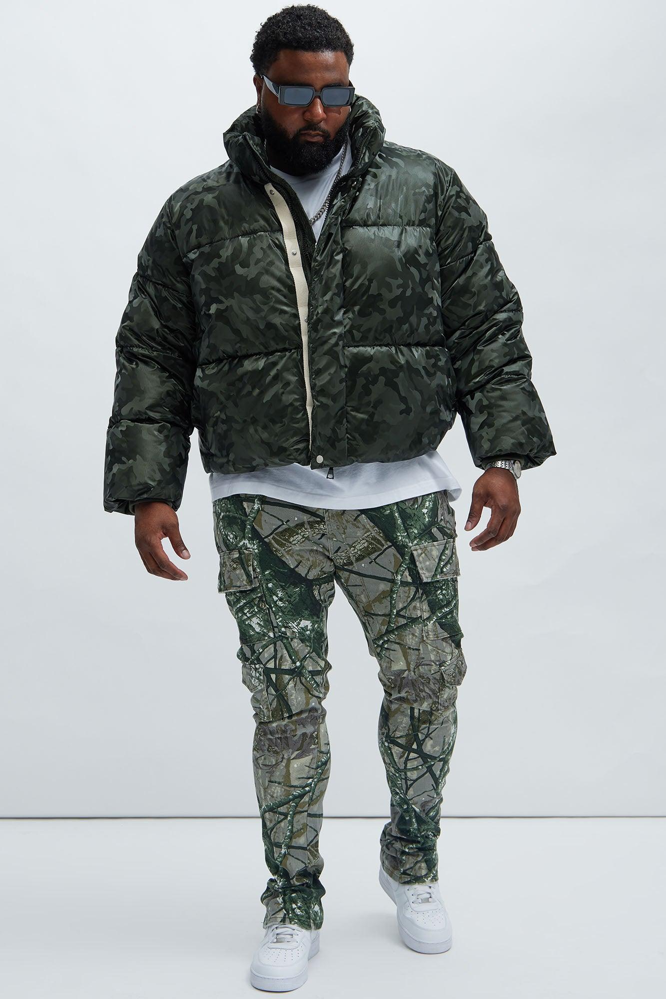 Convertible Stacked Skinny Flare Jeans - Taupe/combo Product Image