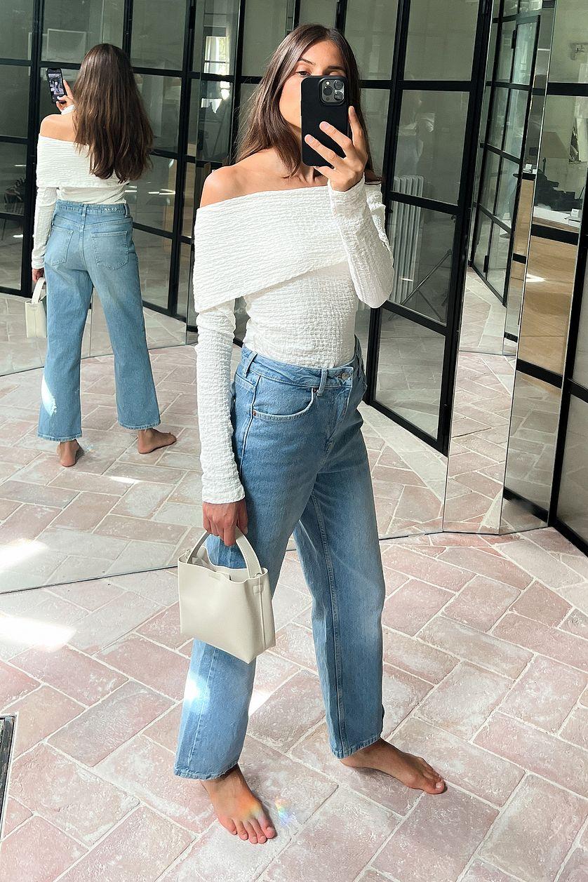 Off Shoulder Structured Top Product Image