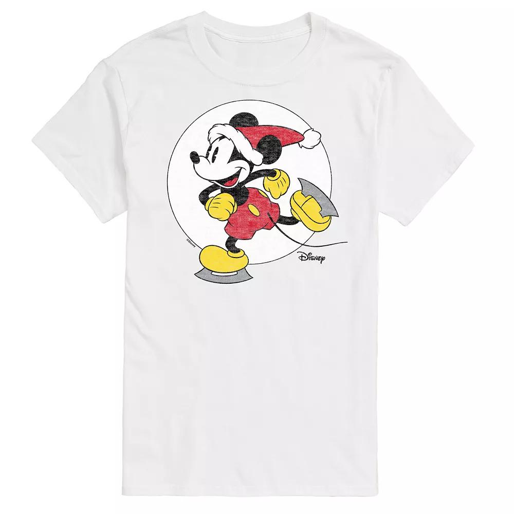 Disney's Big & Tall Mickey Skating Graphic Tee, Men's,  Product Image