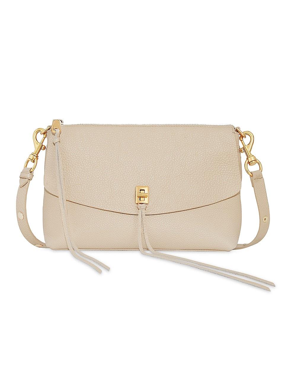 Womens Darren Leather Shoulder Bag Product Image