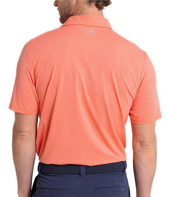 Southern Tide Brrr°®-eeze Heather Performance Stretch Short Sleeve Polo Shirt Product Image