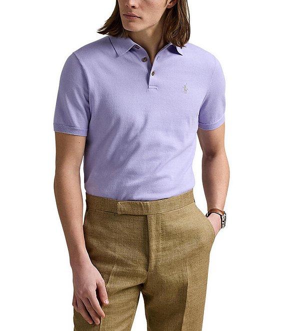 Polo Ralph Lauren Short Sleeve Polo Sweater Product Image