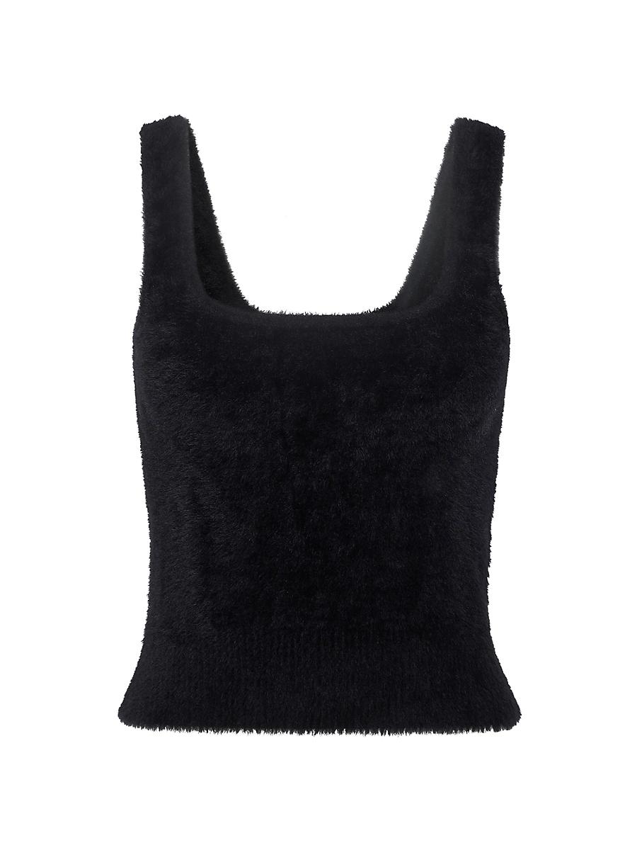 Womens Fuzzy Knit Tank Product Image