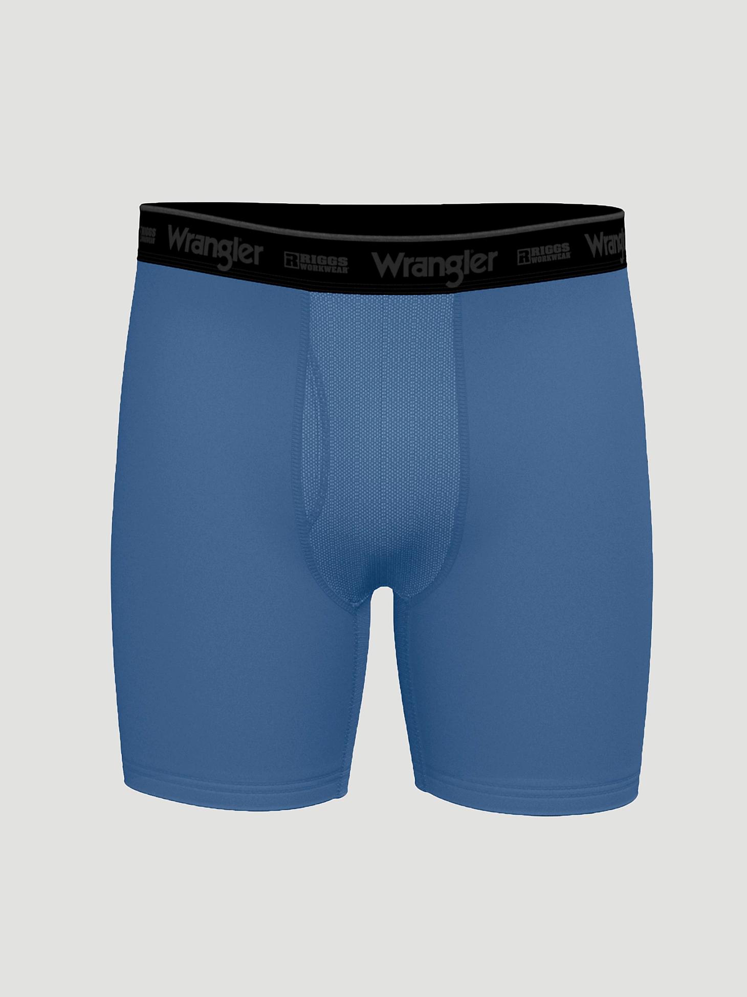 Men's RIGGS Cooling Boxer Brief (3-Pack) in Black/Charcoal/Red Product Image