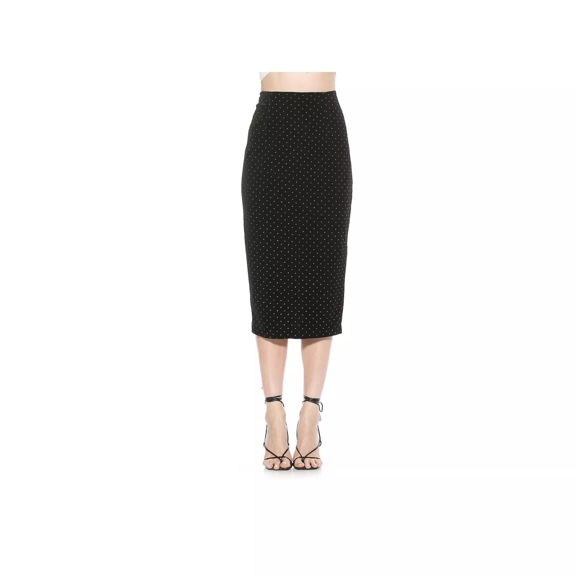 Women's Alexia Admor Jayden Fitted Midi Skirt,  Product Image
