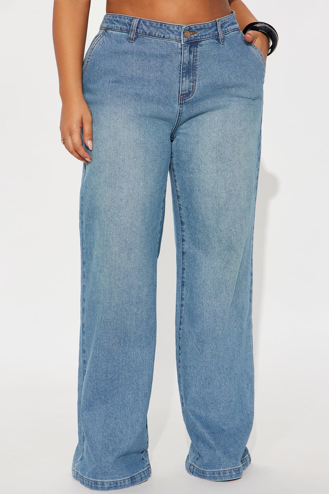 Tall Delusional Drop Waist Jeans - Medium Wash Female Product Image