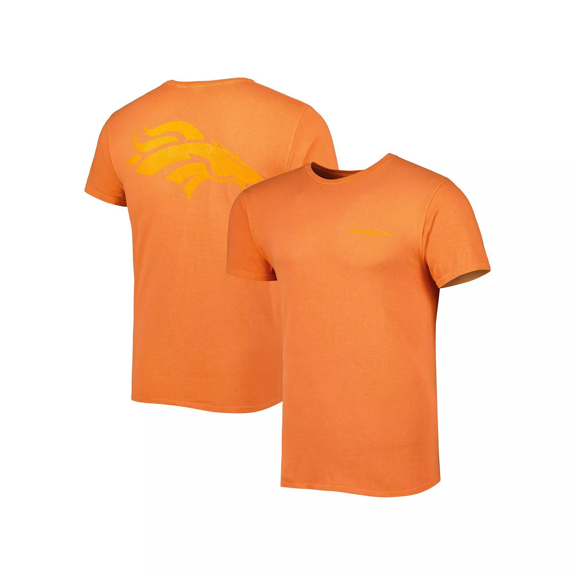 Men's '47 Orange Denver Broncos Fast Track Tonal Highlight T-Shirt,  Product Image