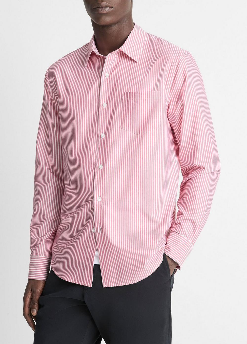 Playa Cotton Poplin Stripe Shirt Product Image