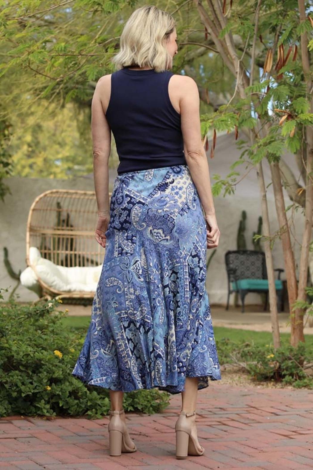 Multicolor Indian Maxi Skirt Product Image