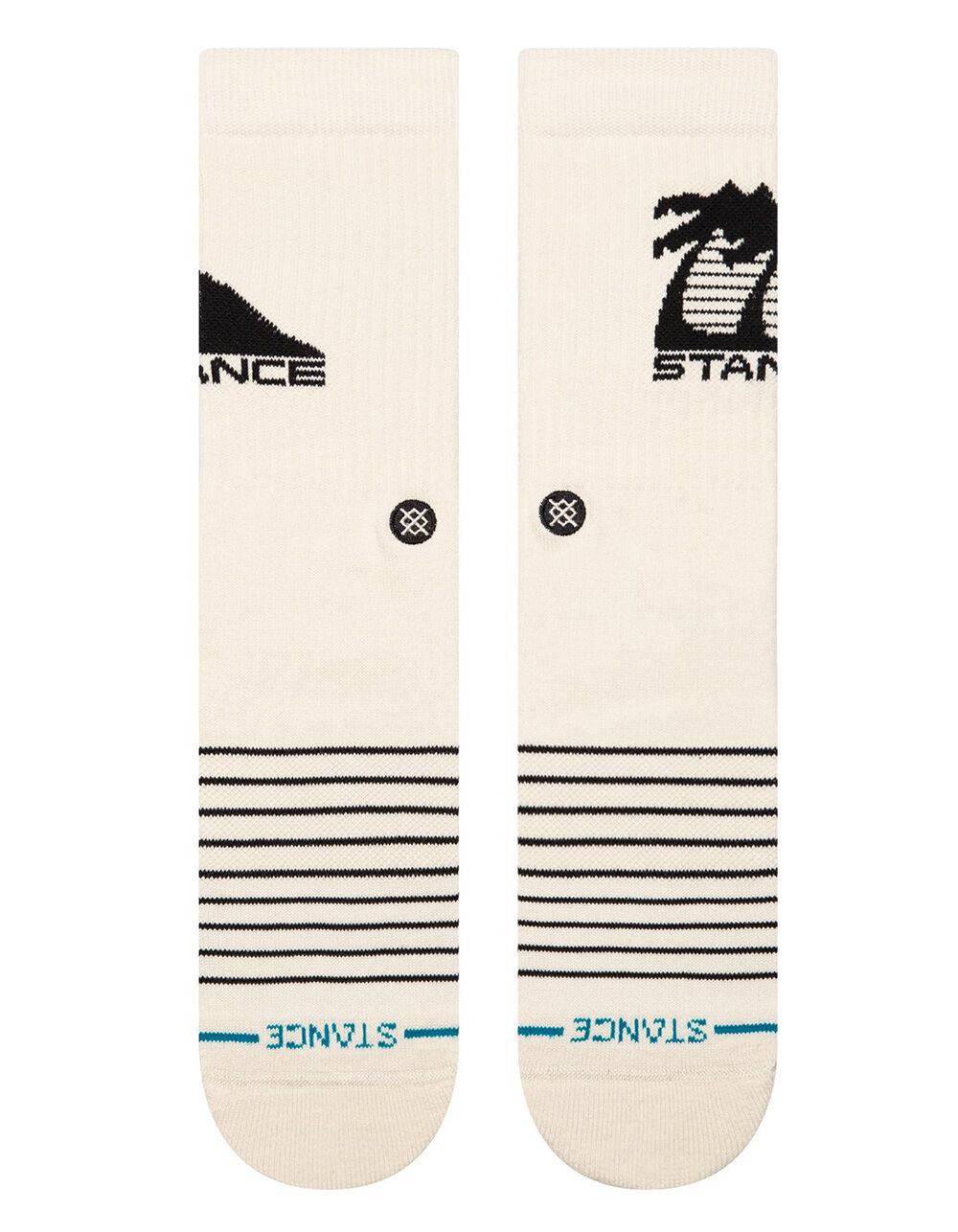 STANCE Street Sign Mens Crew Socks - NATURAL Product Image