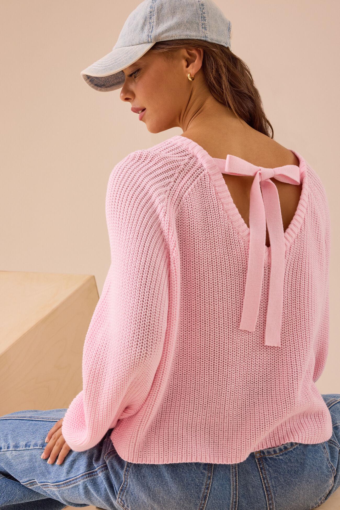 Lilly Tie Back Sweater Product Image