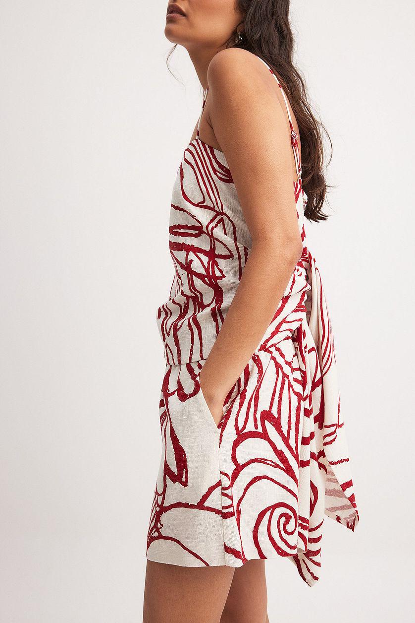 Linen Blend Shorts Product Image