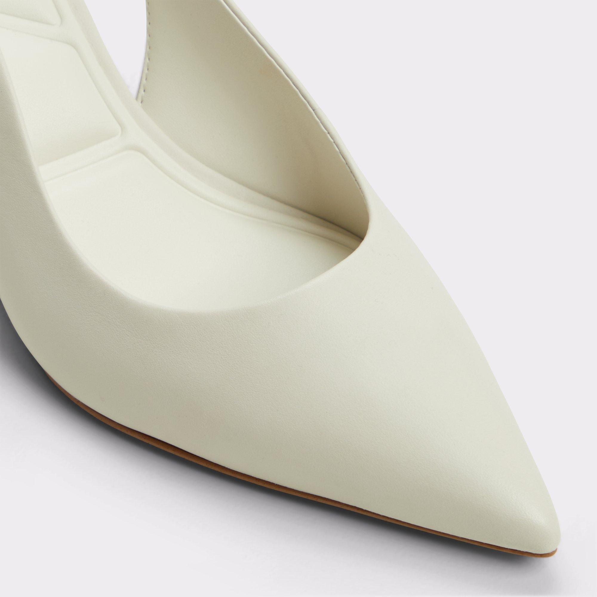 Uliana White/Bone Women's Slingbacks | ALDO US Product Image