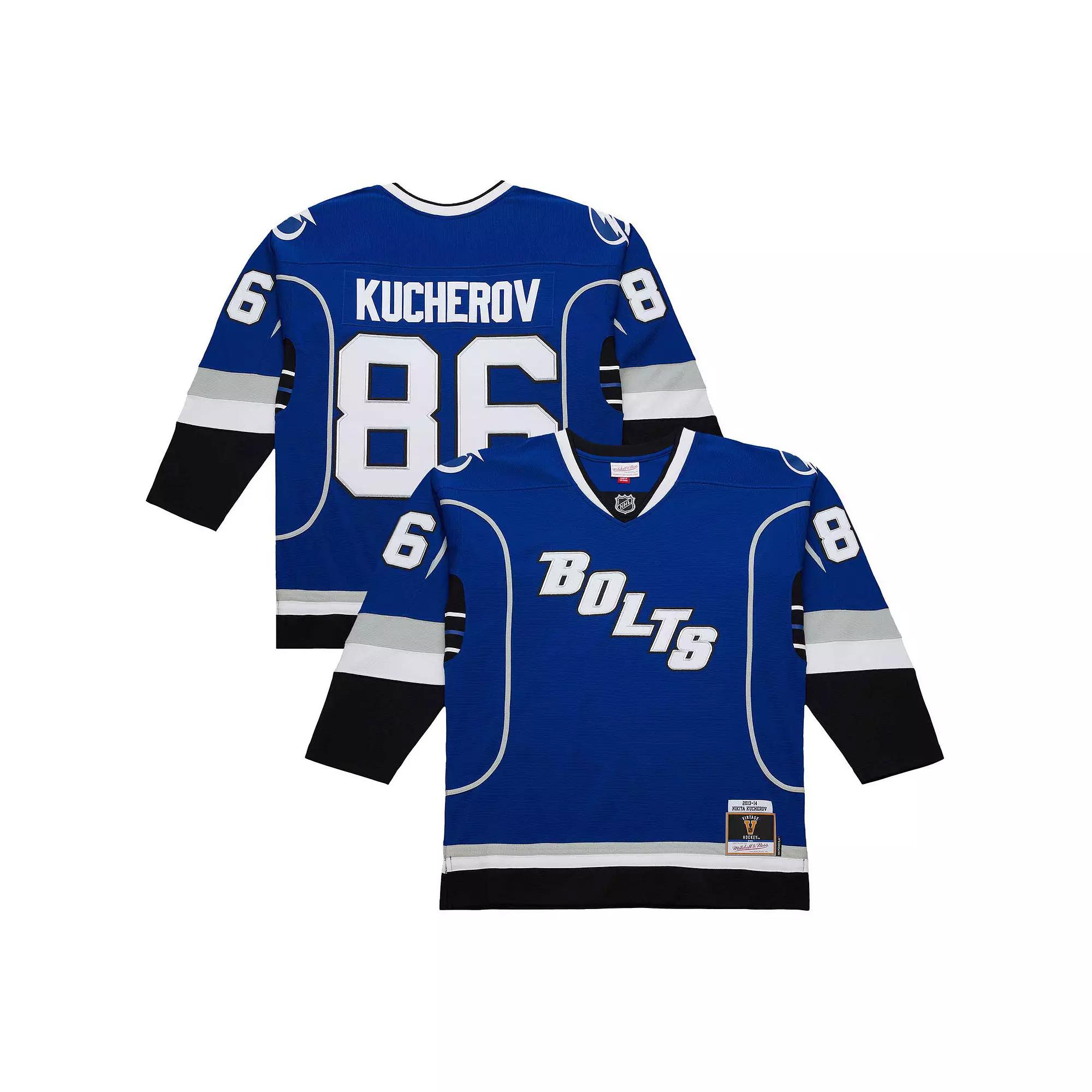 Men's Nikita Kucherov Blue Tampa Bay Lightning 2013-14 Power Play Jersey,  Product Image