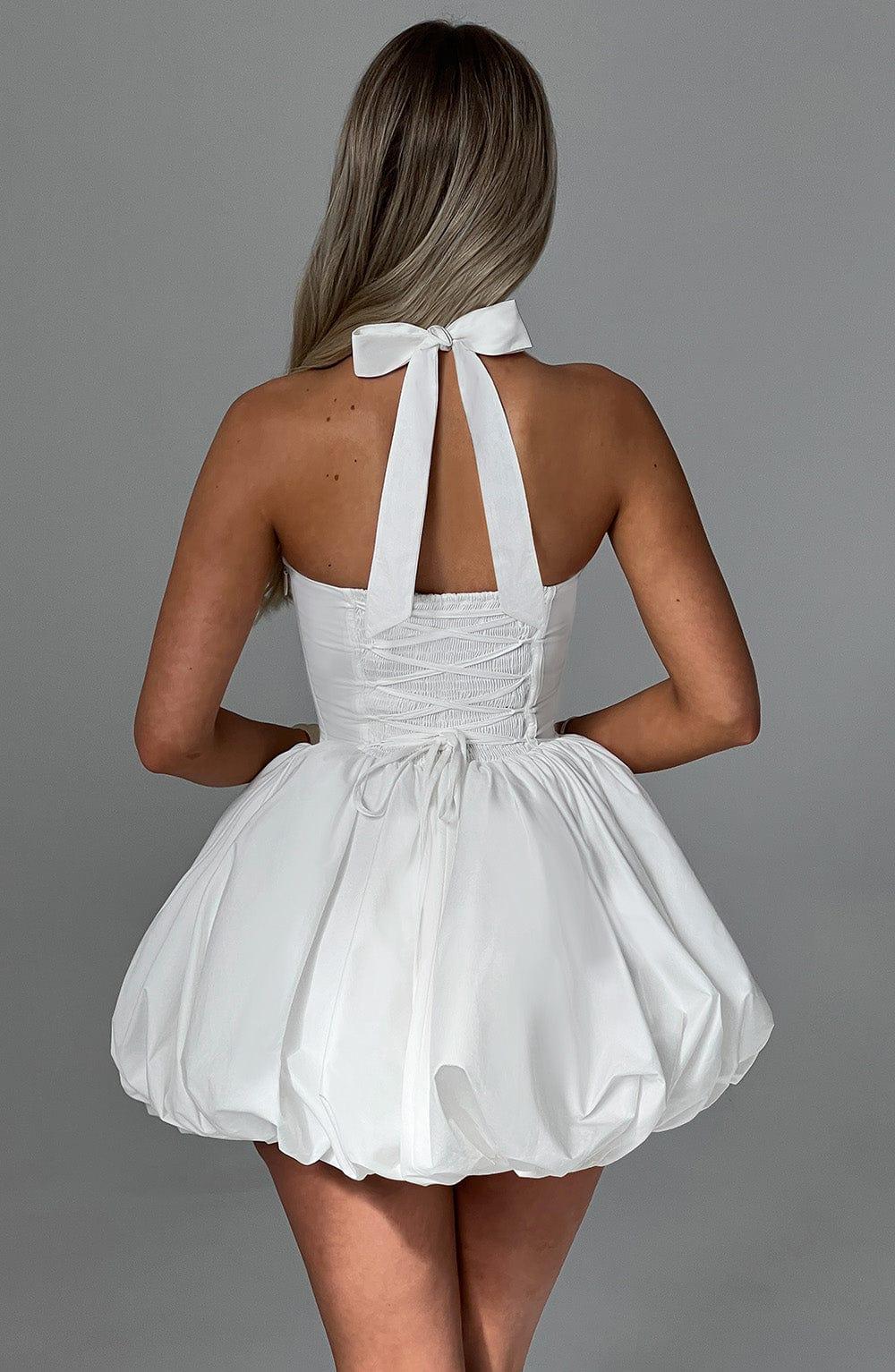 Maricia Mini Dress - Ivory Product Image