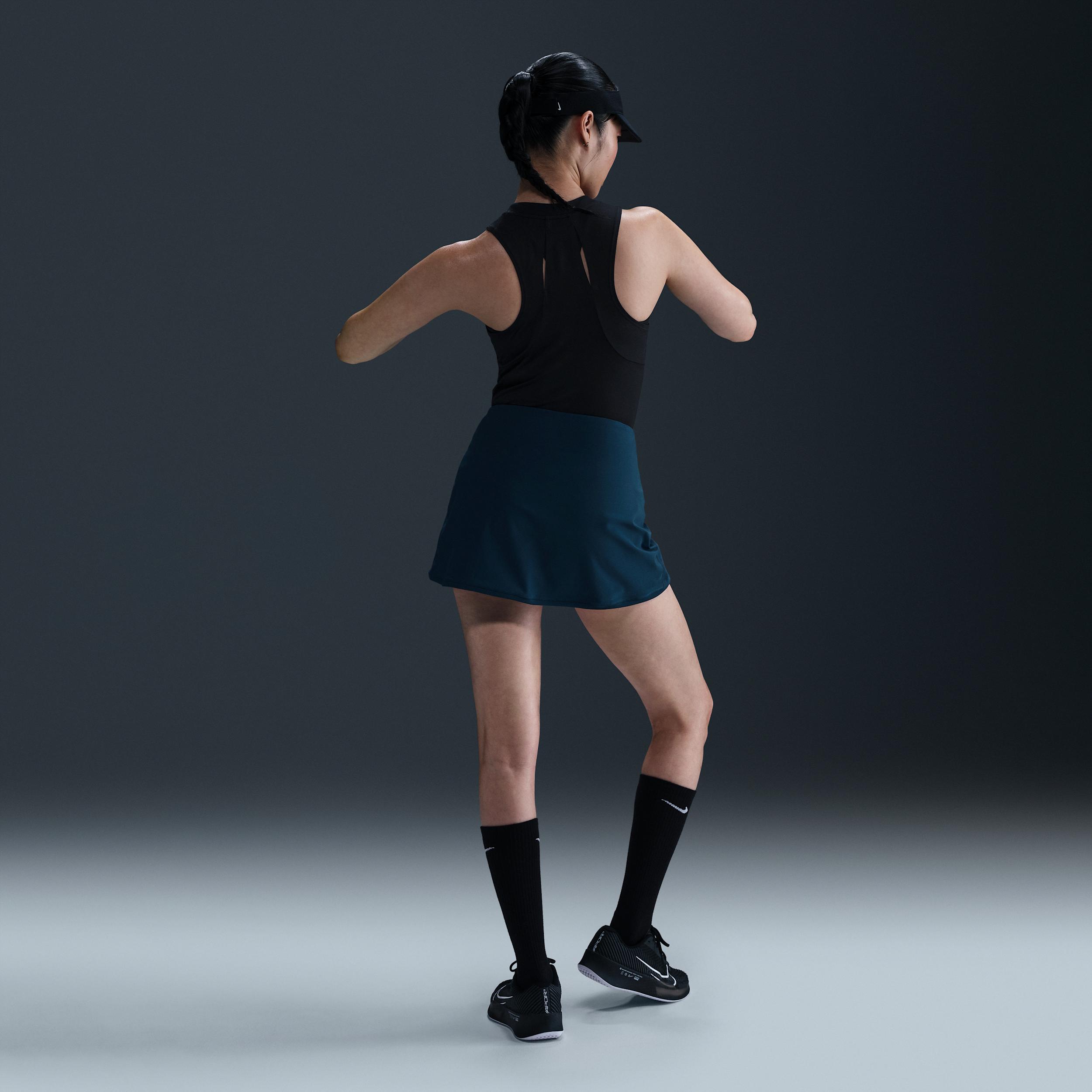 Nike Womens Victory Dri-FIT Straight Tennis Skirt | FD5574-010 Product Image