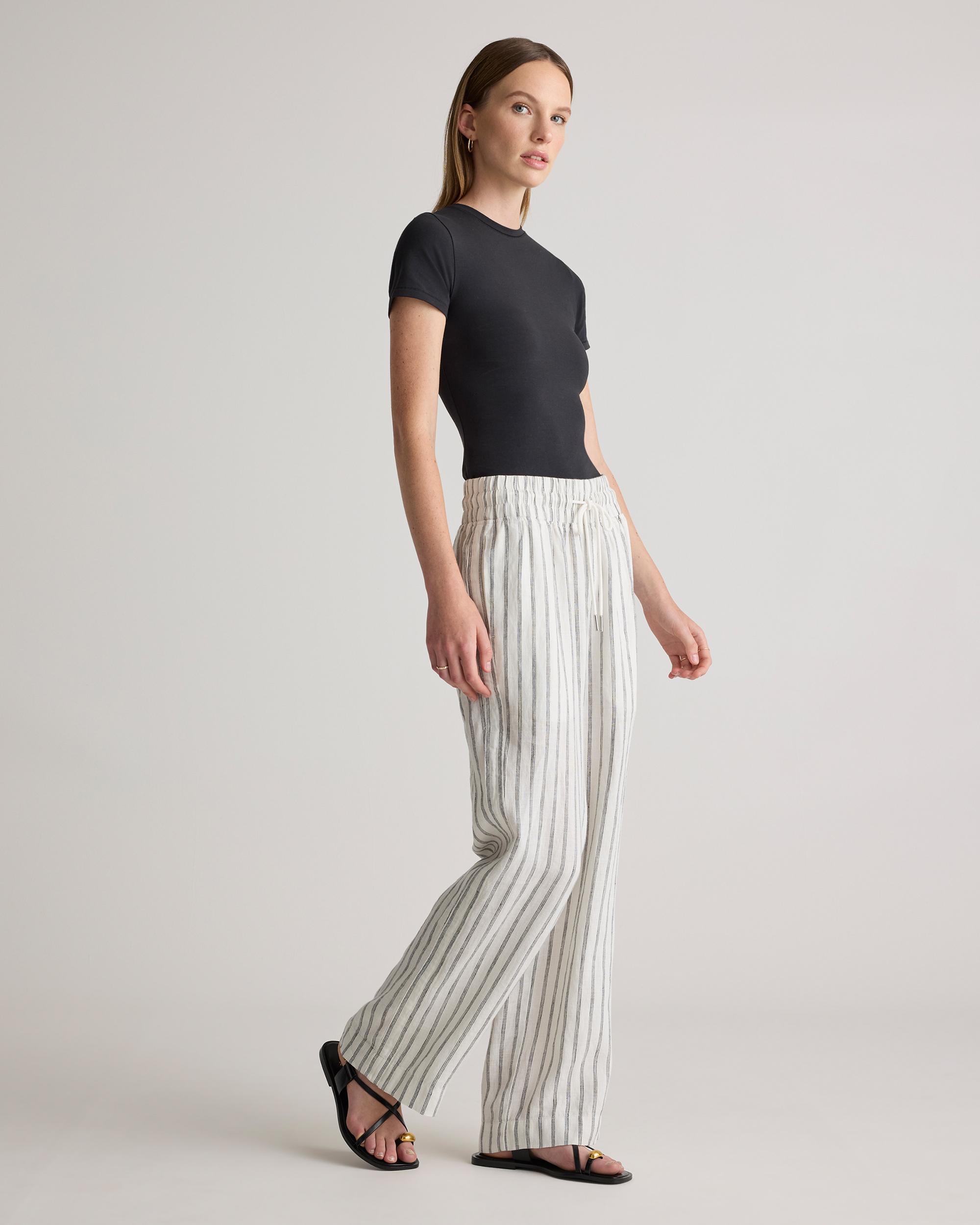 Quince | Women's Stretch Cotton Jersey Fitted T-Shirt Organic Cotton Product Image