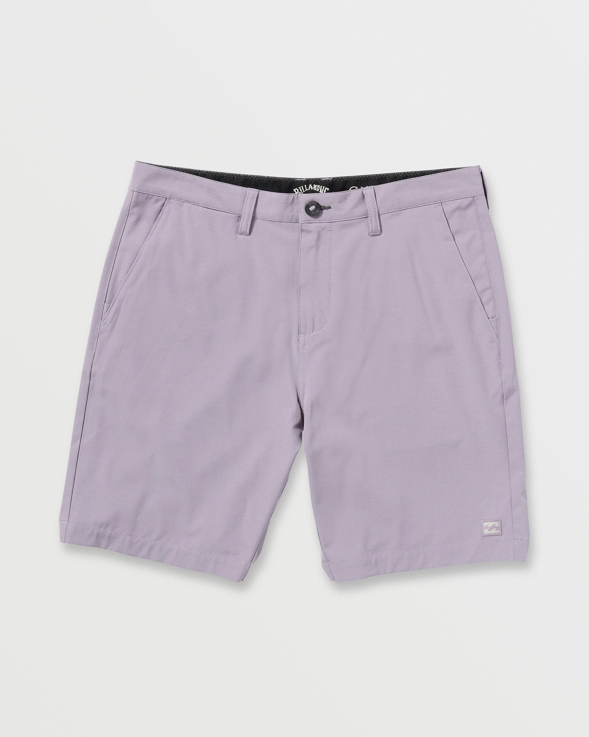 Crossfire Submersible 19" Hybrid Shorts - Light Purple Male Product Image