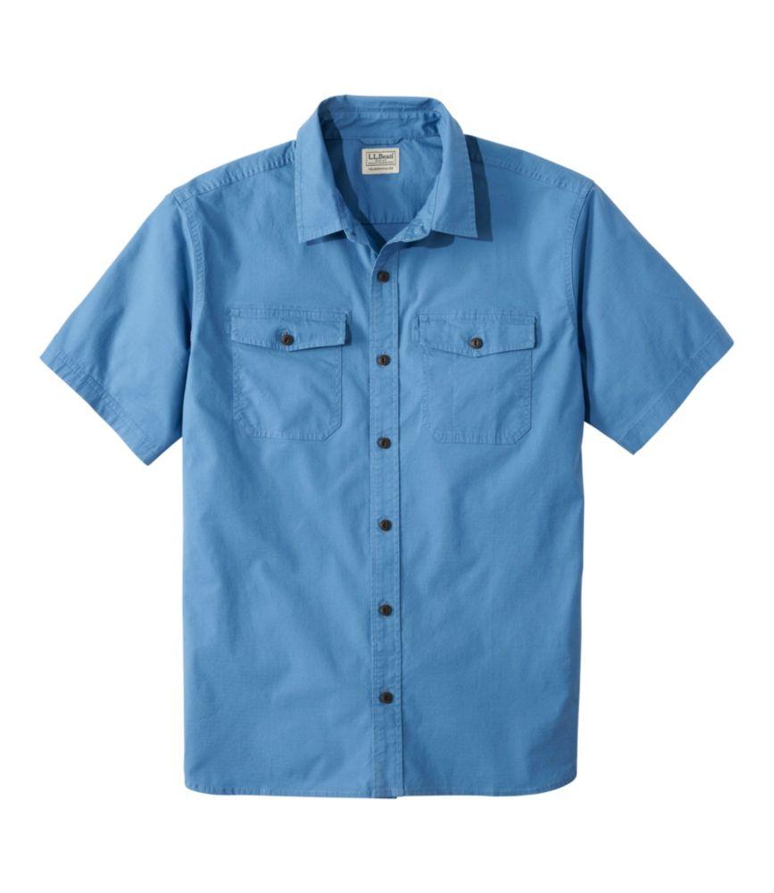 Men's Riverton Ripstop Shirt, Short-Sleeve, Traditional Untucked Fit Product Image