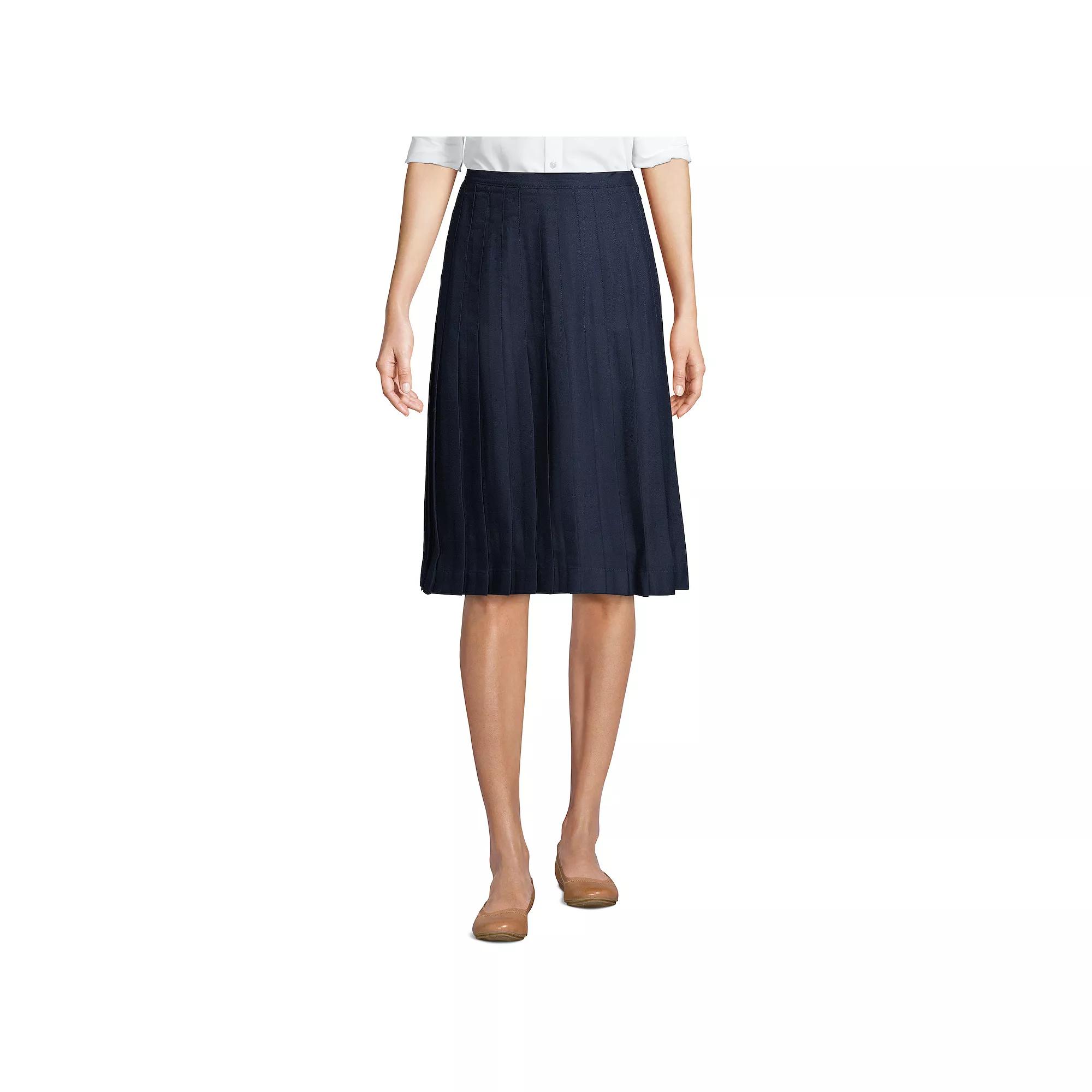Women's Lands' End School Uniform Pleated Skirt,  Product Image