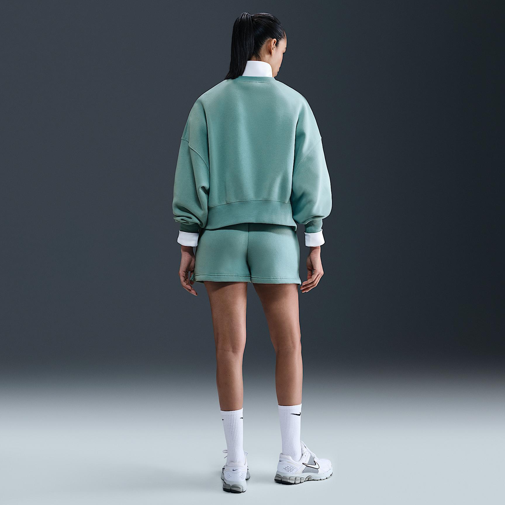 Womens Nike Sportswear Phoenix Fleece Over-Oversized Crew-Neck Sweatshirt | DQ5761-017 Product Image