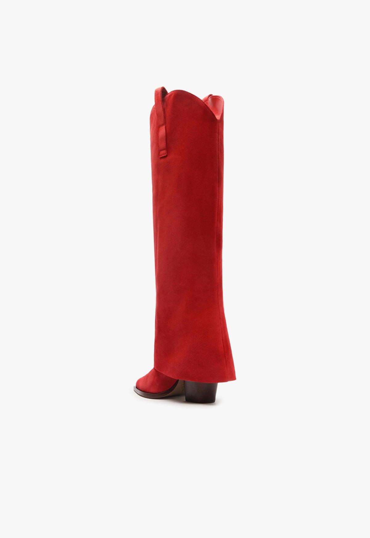 Woody Up Cloak Suede Boot Female Product Image