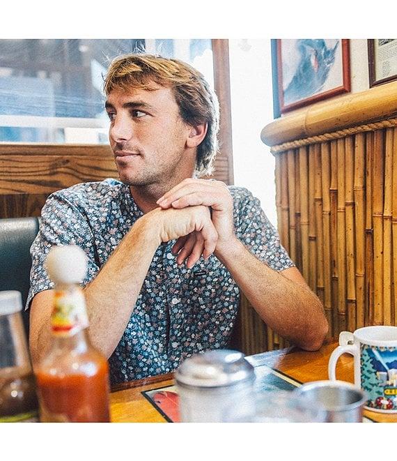 O'Neill Oasis Eco Standard-Fit Short Sleeve Printed Woven Shirt Product Image