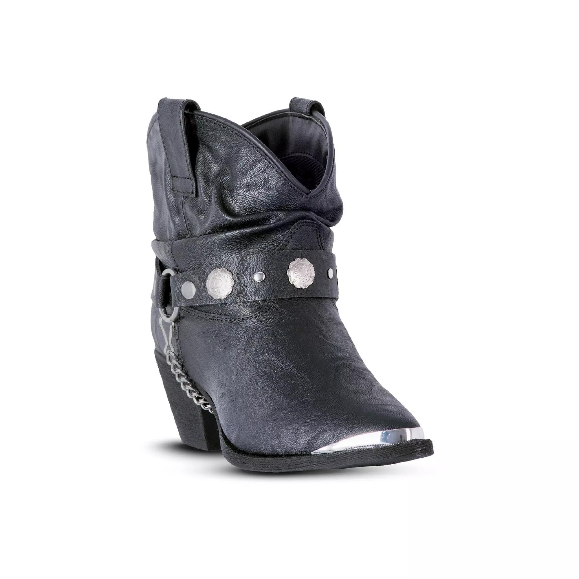 Dingo Fiona Women's Ankle Boots, Size: 6.5, Black Product Image