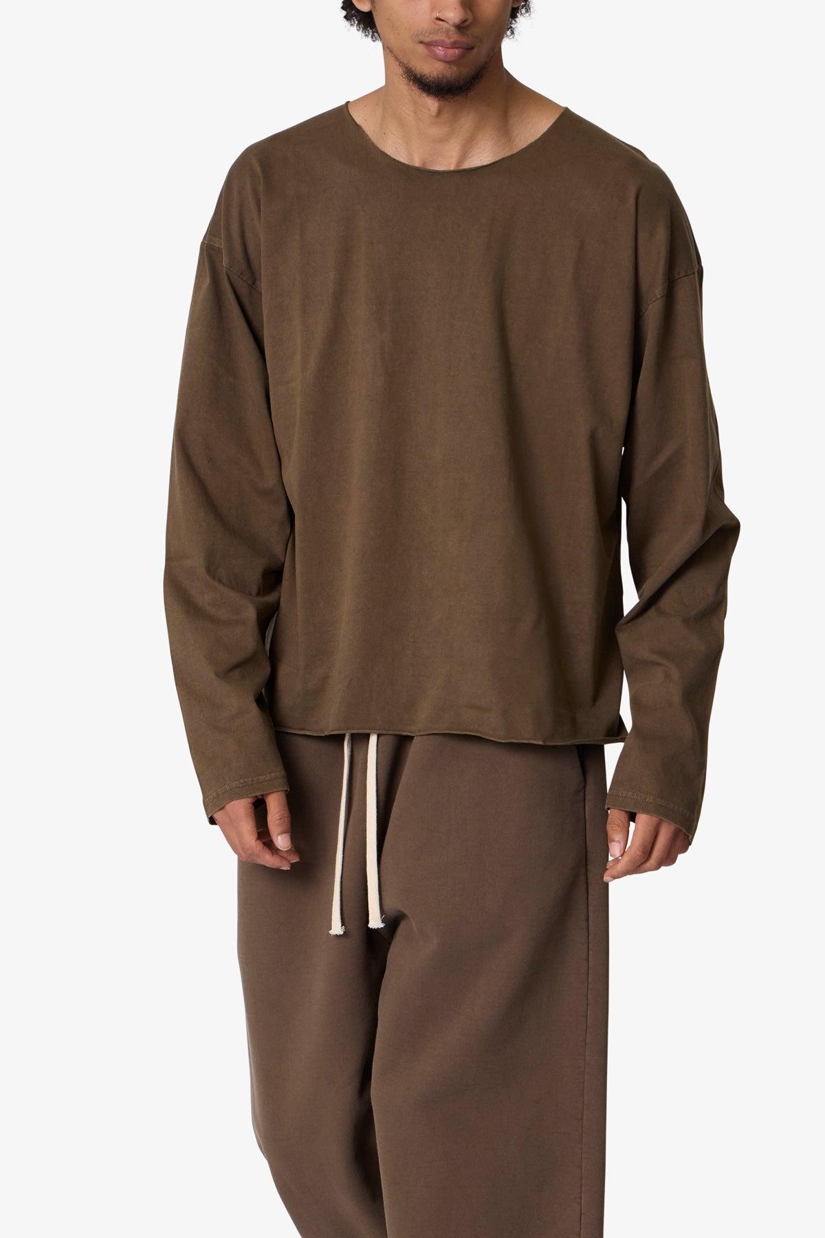 Long Sleeve Tee - Olive Product Image