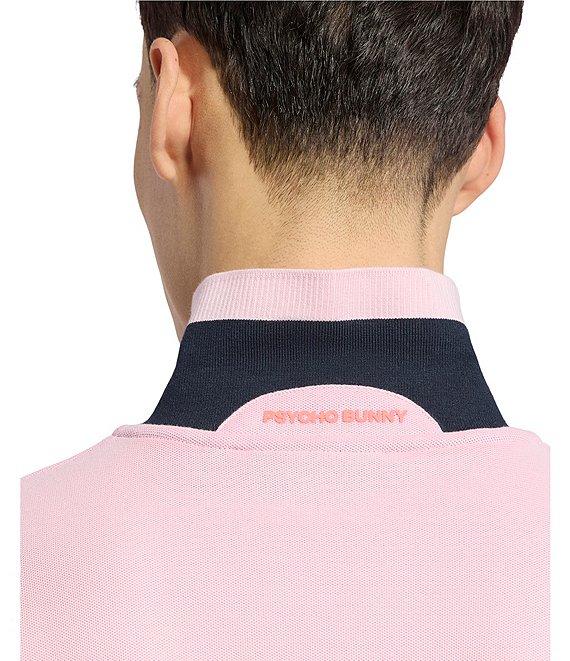 Psycho Bunny Newman Pique Short Sleeve Polo Shirt Product Image
