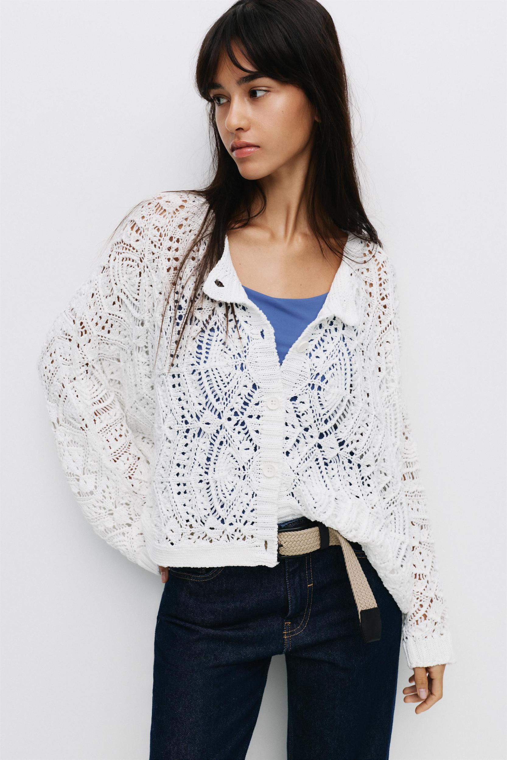Cutwork cardigan Product Image