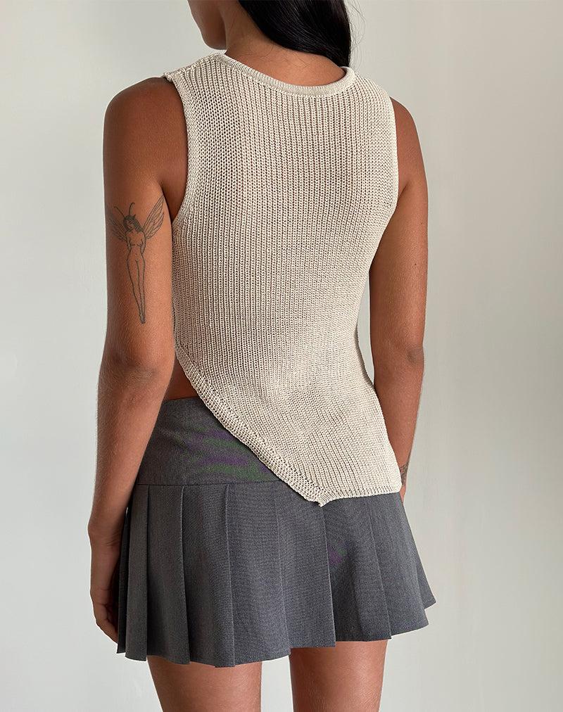 Shartina Tank Top in Natural Knit Female Product Image