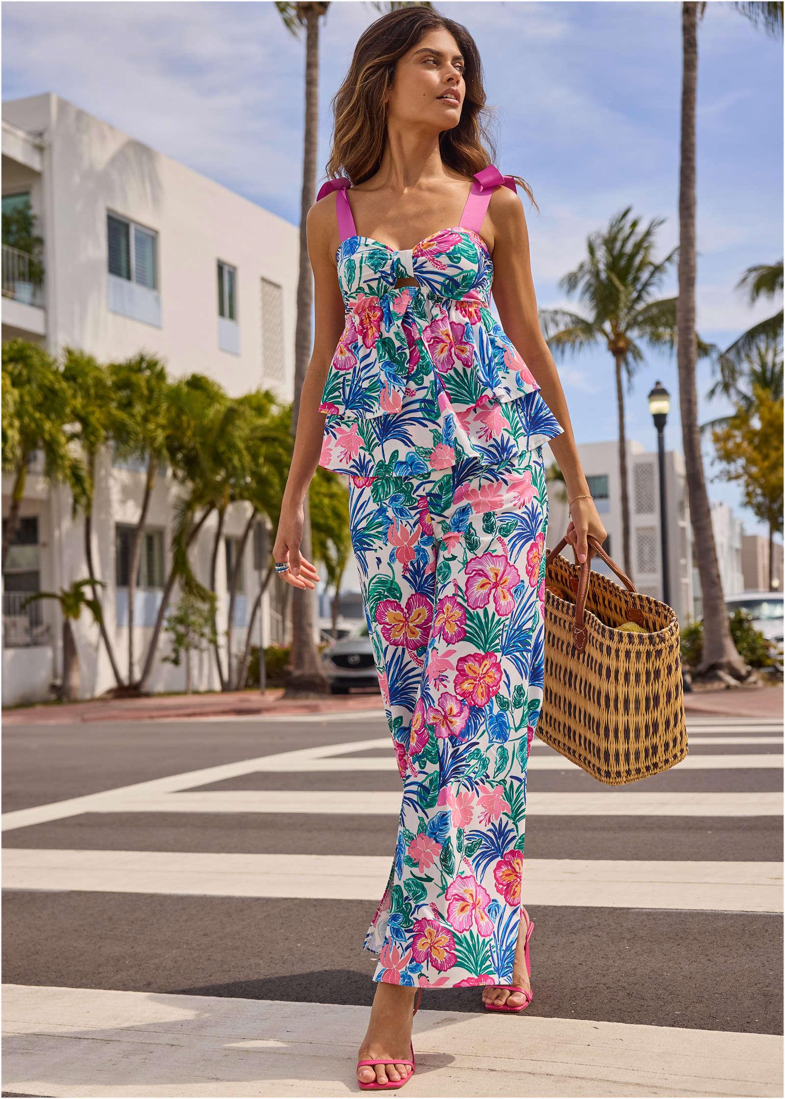 Printed Pant  - Botanical Garden Product Image