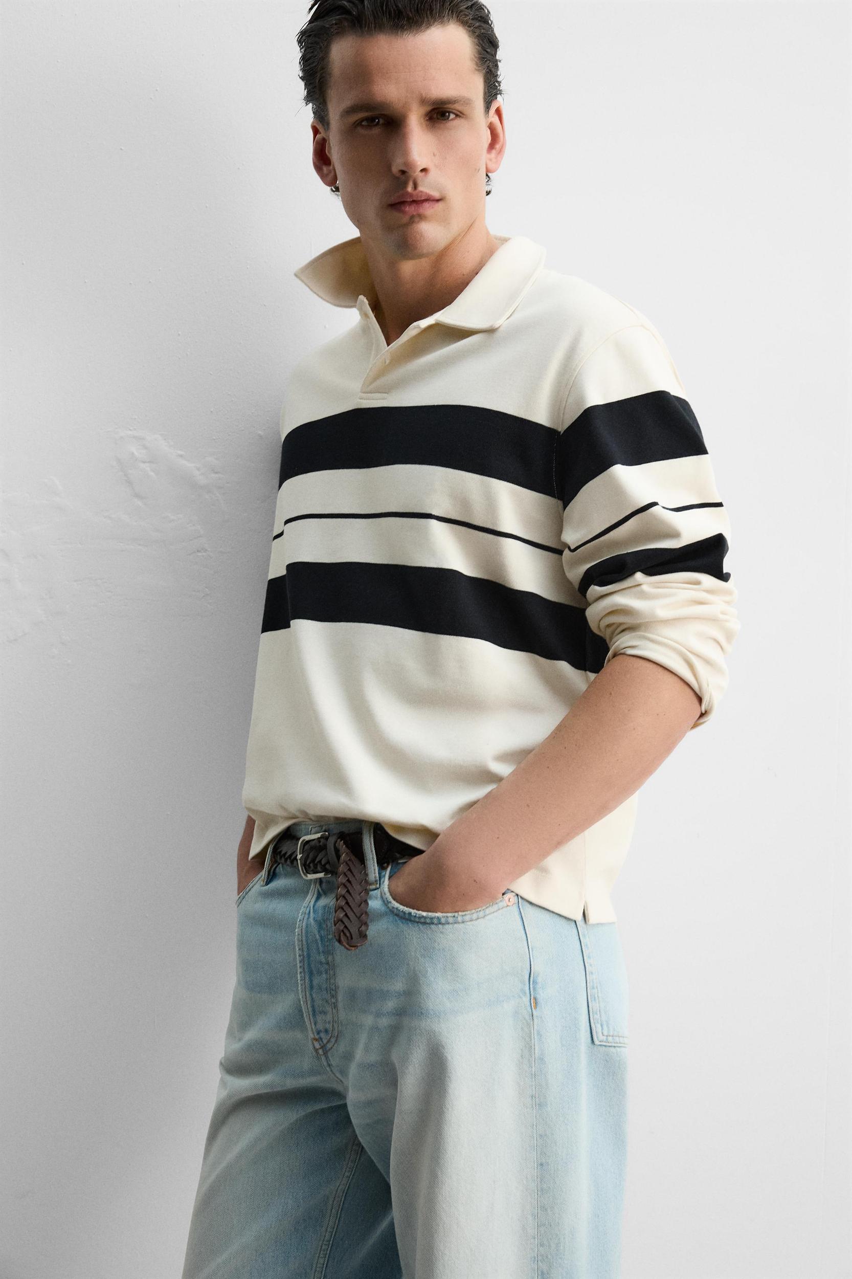 LIMITED EDITION STRIPED POLO SHIRT Product Image