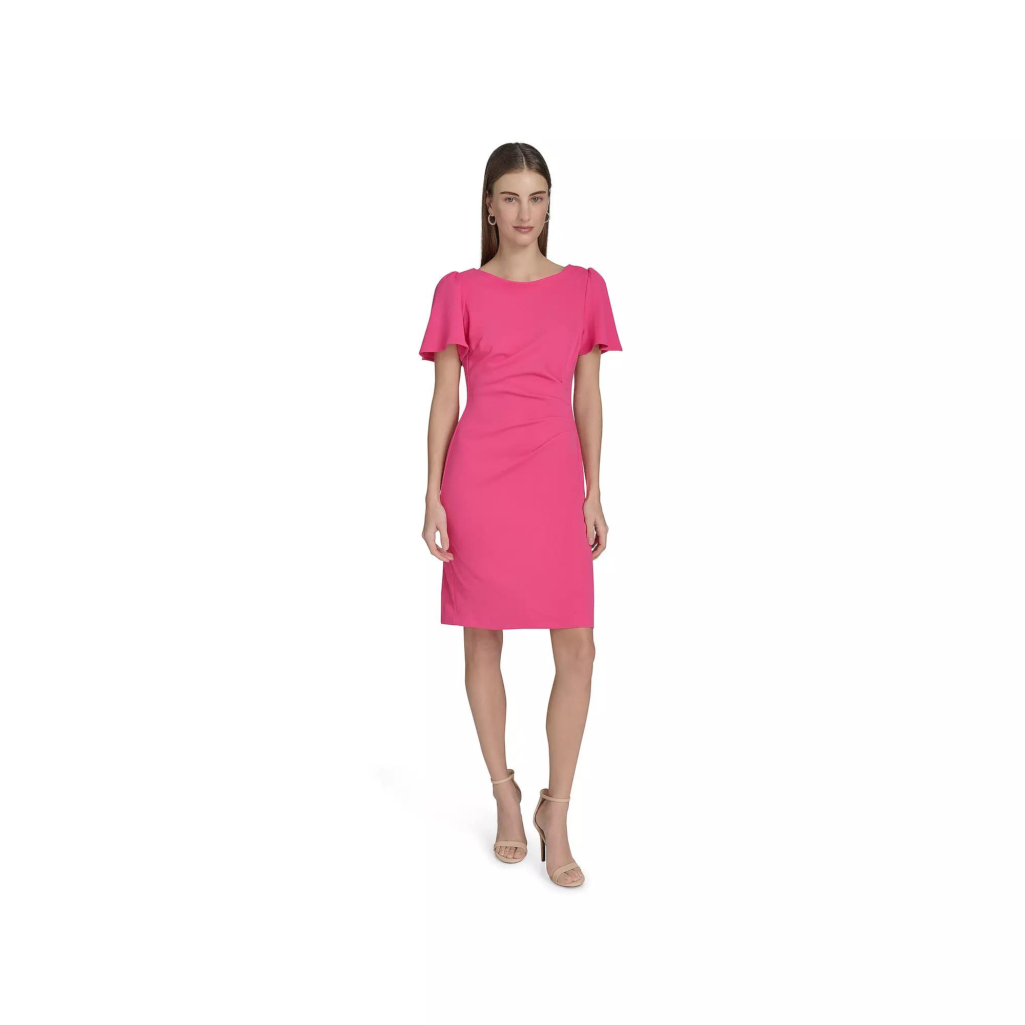 Women's La Nouvelle Renaissance Ruched Sleeve Sheath Dress,  Product Image