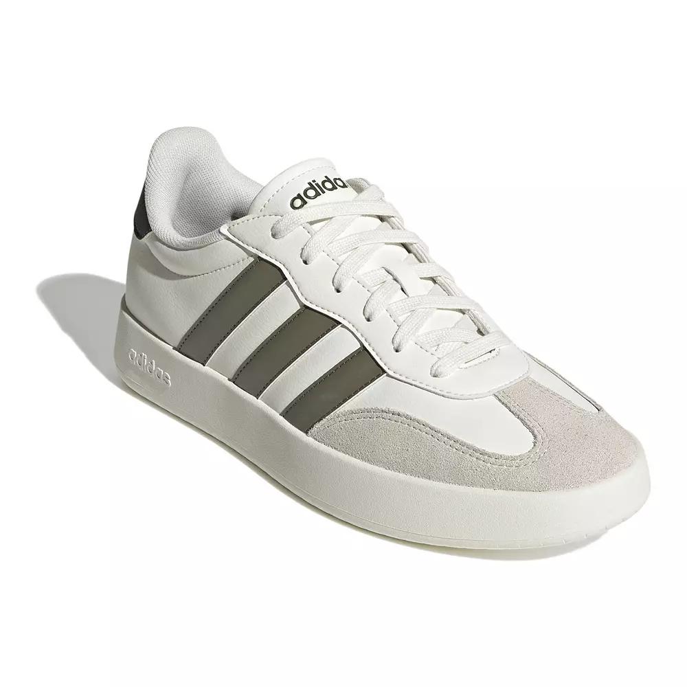 adidas Barreda Men's Sportswear Shoes, Size: 9, White Green Product Image