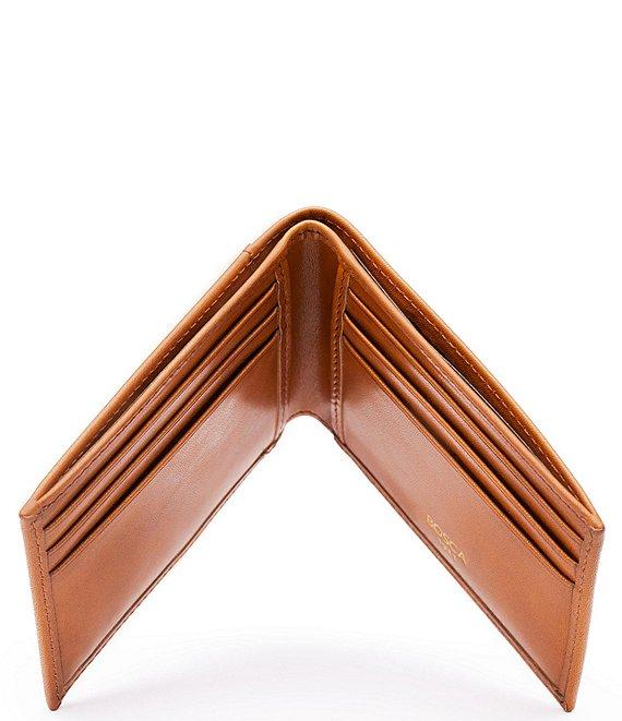Bosca Small Bi-Fold Leather Wallet Product Image