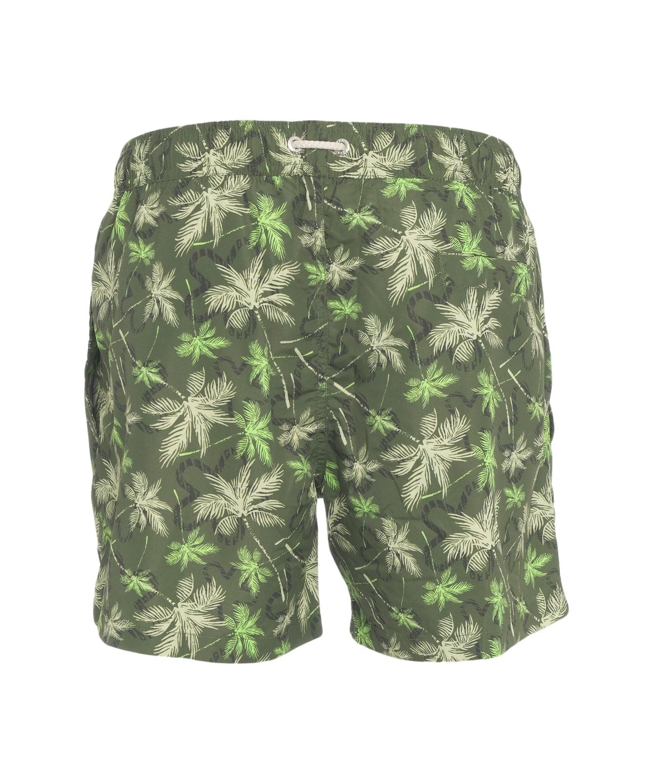 Swim shorts with pattern Product Image