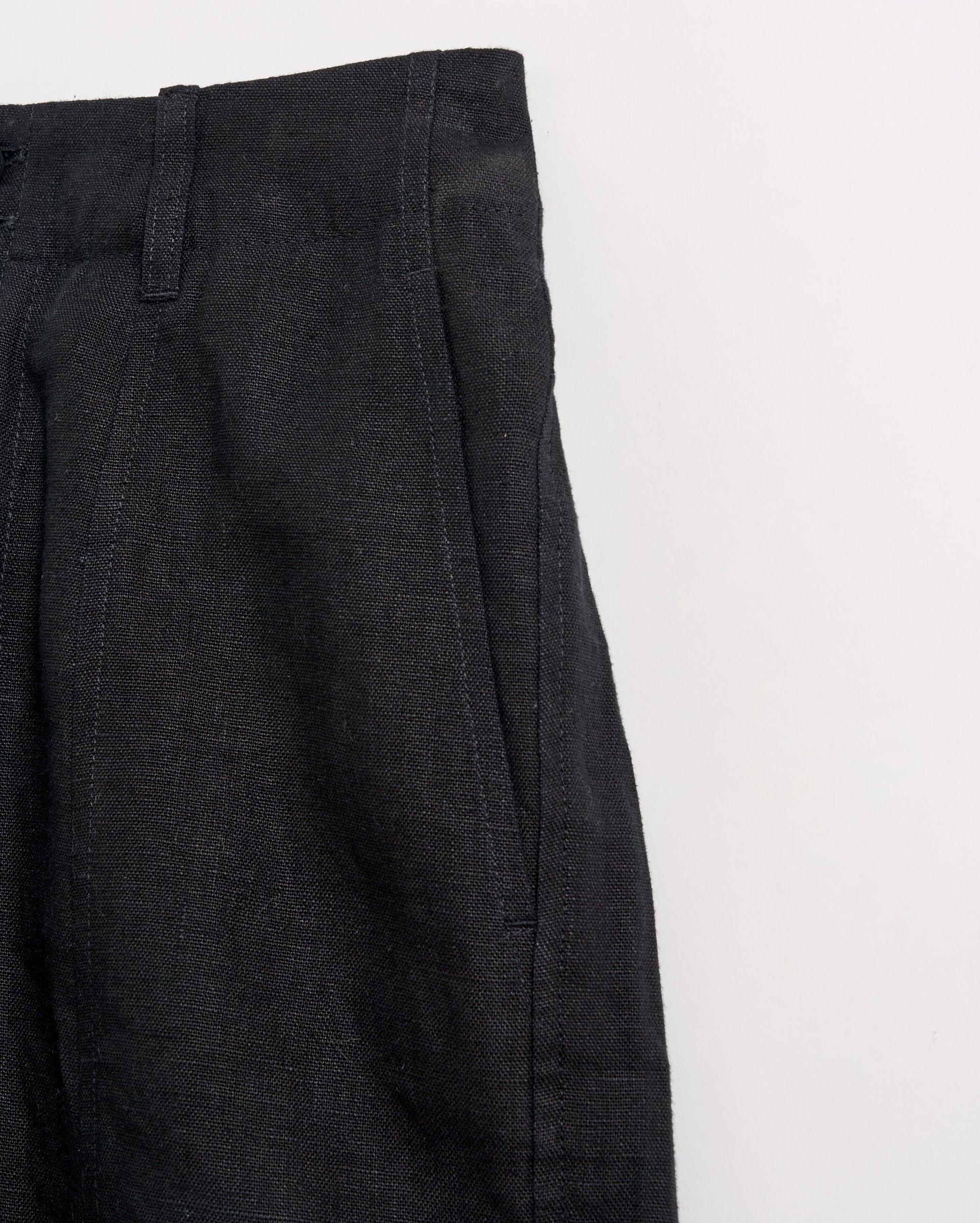 Linen Barrel Pant -  Product Image