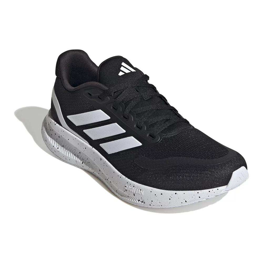 adidas Runfalcon 5 Men's Running Shoes, Size: 13, Black White Black Product Image