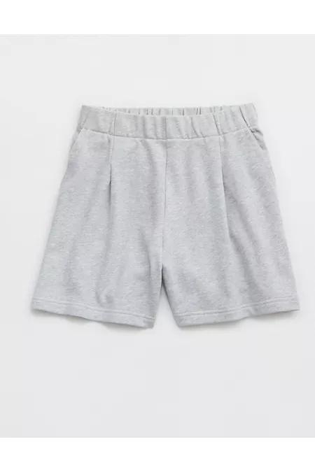 Aerie New Heights Trouser Fleece Short Women's Product Image
