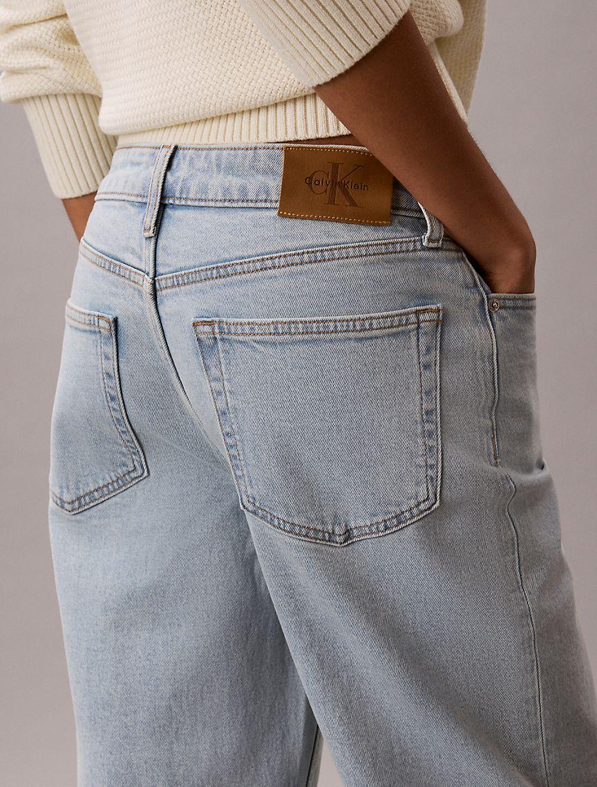 High Rise Straight Jeans Product Image