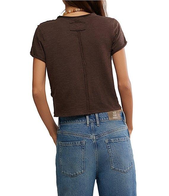 Free People We The Free Take 2 V-Neck Short Sleeve Tee Product Image