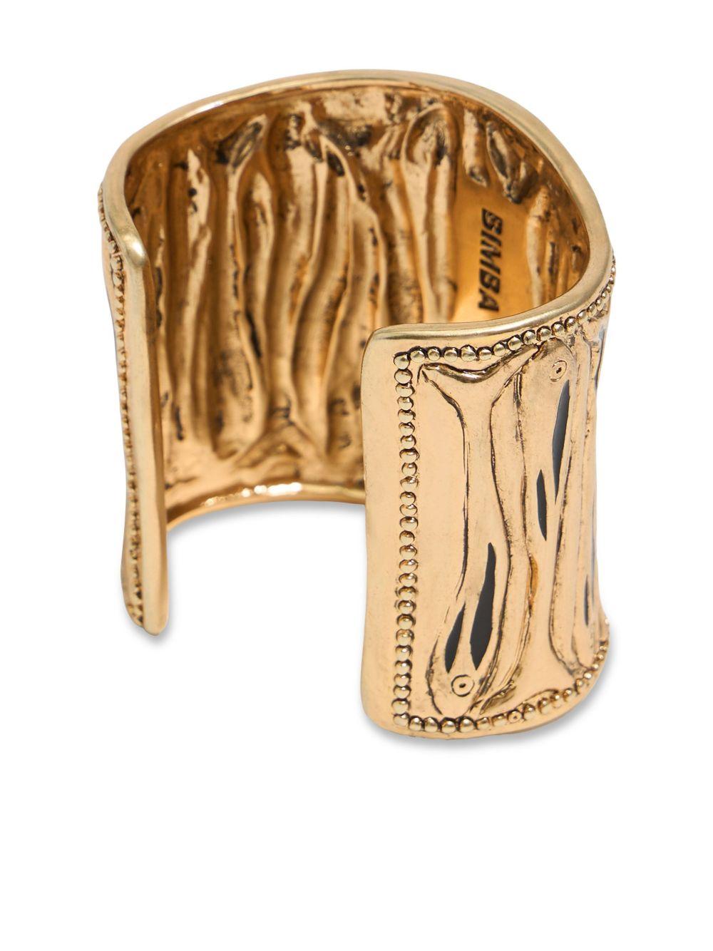 texture-finish cuff bracelet  Product Image