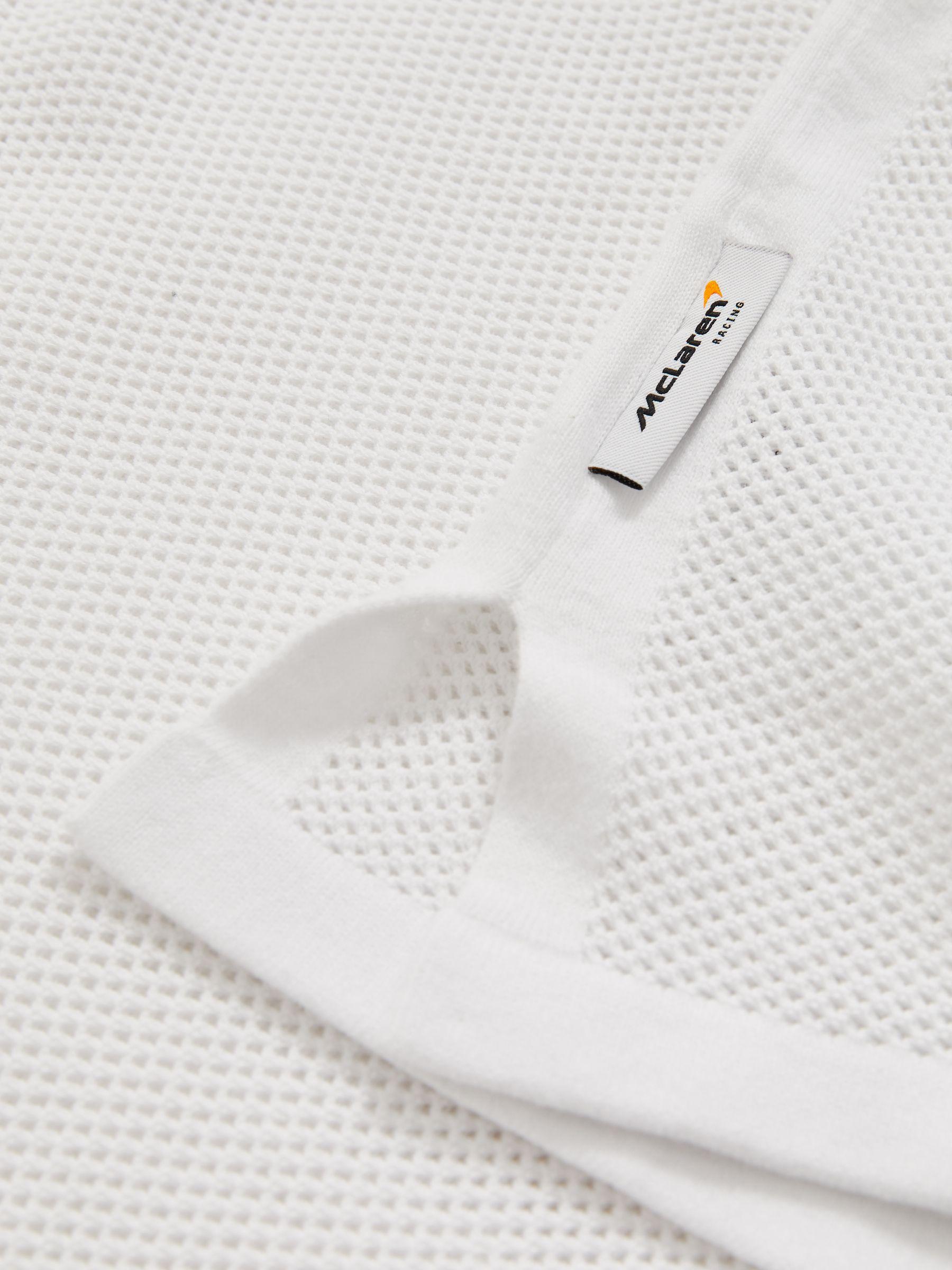 McLaren F1 Team Speedmark Knit Vest in White Product Image